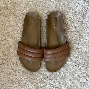 Beatrice Valenzuela brown leather classic sandalia 7
